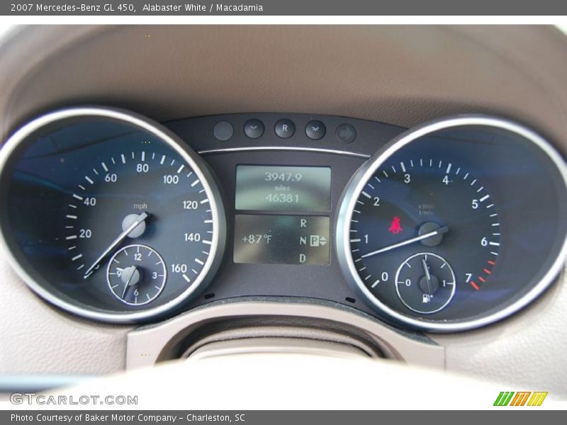 Alabaster White / Macadamia 2007 Mercedes-Benz GL 450