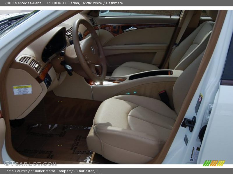 Arctic White / Cashmere 2008 Mercedes-Benz E 320 BlueTEC Sedan