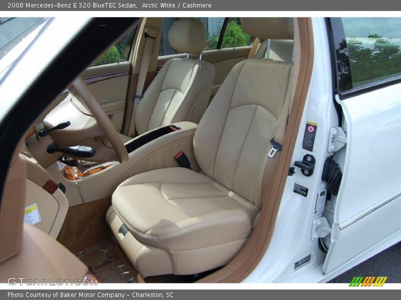 Arctic White / Cashmere 2008 Mercedes-Benz E 320 BlueTEC Sedan