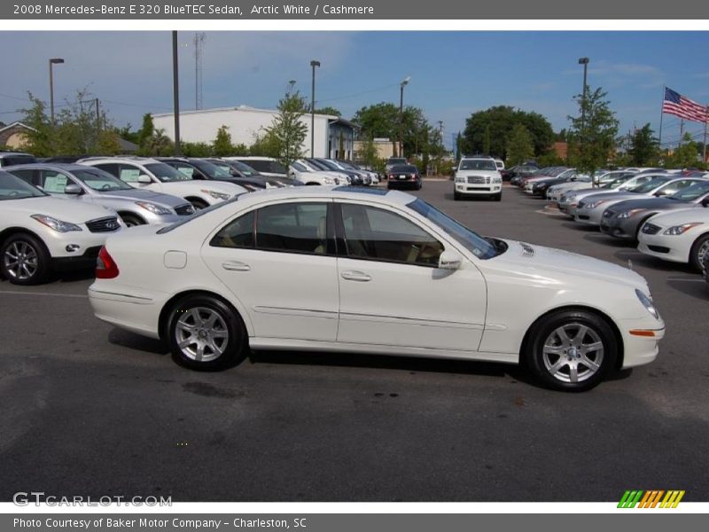 Arctic White / Cashmere 2008 Mercedes-Benz E 320 BlueTEC Sedan