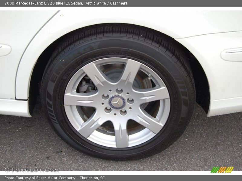 Arctic White / Cashmere 2008 Mercedes-Benz E 320 BlueTEC Sedan