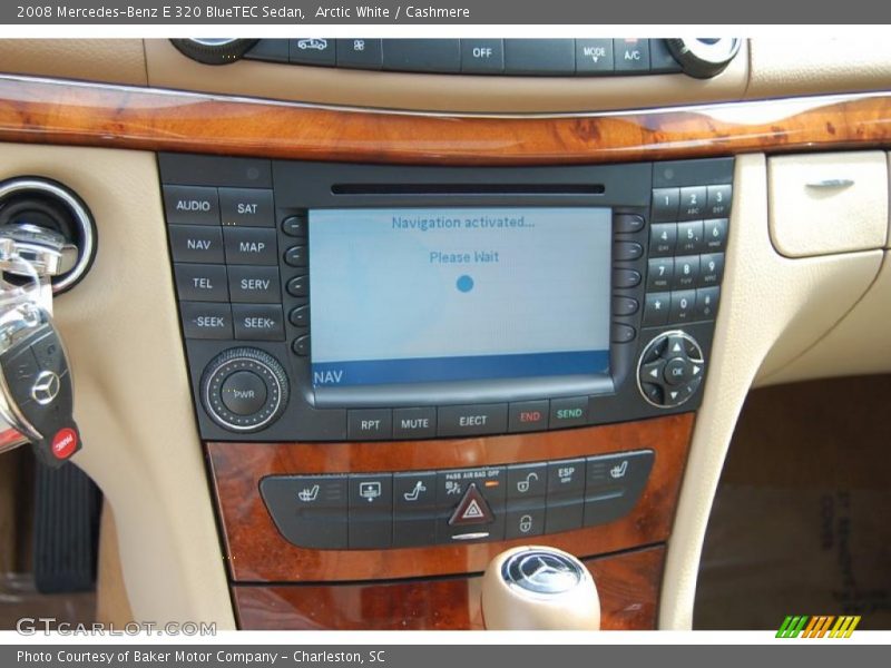 Arctic White / Cashmere 2008 Mercedes-Benz E 320 BlueTEC Sedan