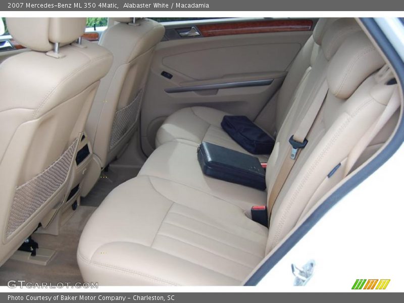 Alabaster White / Macadamia 2007 Mercedes-Benz ML 350 4Matic