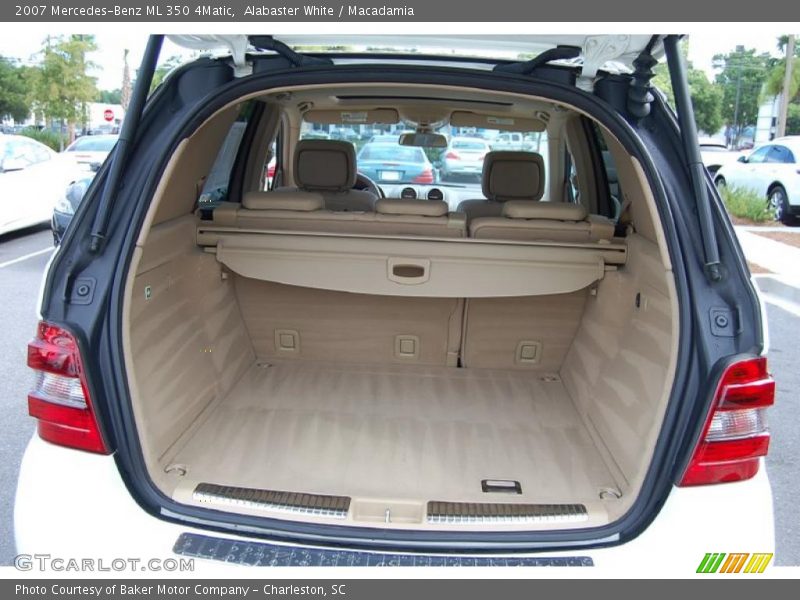 Alabaster White / Macadamia 2007 Mercedes-Benz ML 350 4Matic