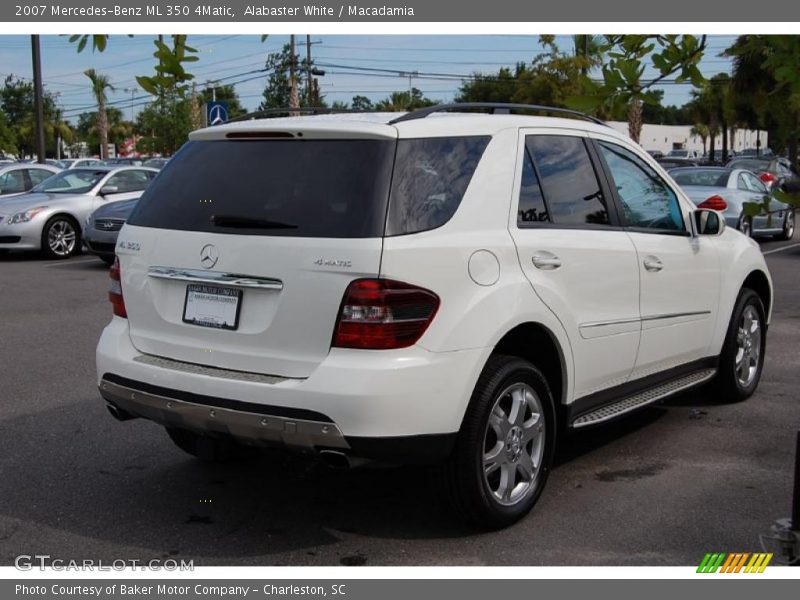 Alabaster White / Macadamia 2007 Mercedes-Benz ML 350 4Matic