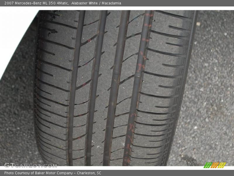 Alabaster White / Macadamia 2007 Mercedes-Benz ML 350 4Matic