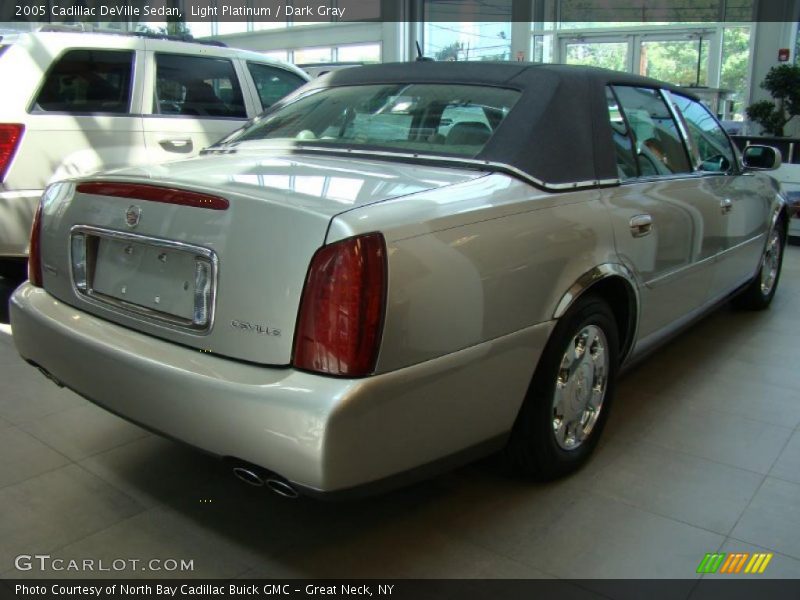Light Platinum / Dark Gray 2005 Cadillac DeVille Sedan