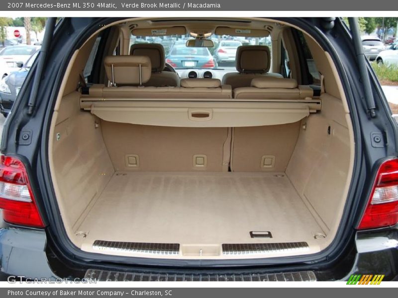 Verde Brook Metallic / Macadamia 2007 Mercedes-Benz ML 350 4Matic