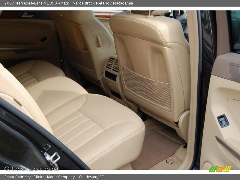 Verde Brook Metallic / Macadamia 2007 Mercedes-Benz ML 350 4Matic