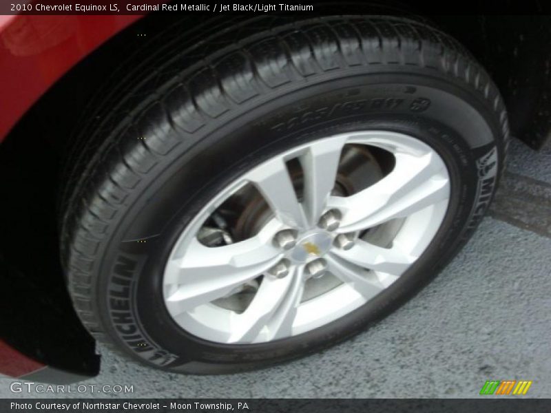 Cardinal Red Metallic / Jet Black/Light Titanium 2010 Chevrolet Equinox LS