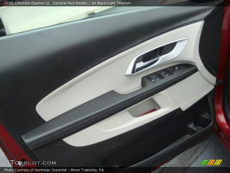 Cardinal Red Metallic / Jet Black/Light Titanium 2010 Chevrolet Equinox LS