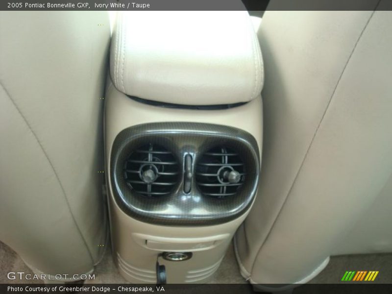 Ivory White / Taupe 2005 Pontiac Bonneville GXP
