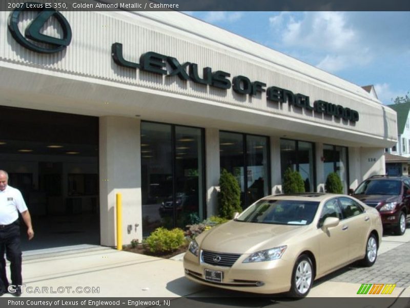 Golden Almond Metallic / Cashmere 2007 Lexus ES 350