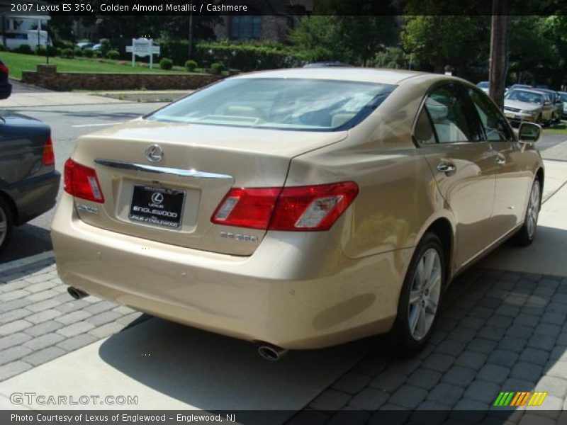 Golden Almond Metallic / Cashmere 2007 Lexus ES 350