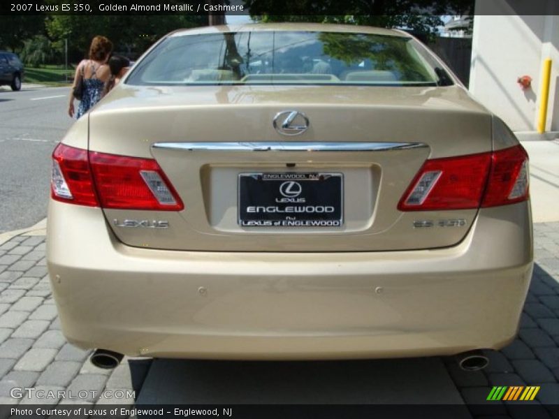 Golden Almond Metallic / Cashmere 2007 Lexus ES 350