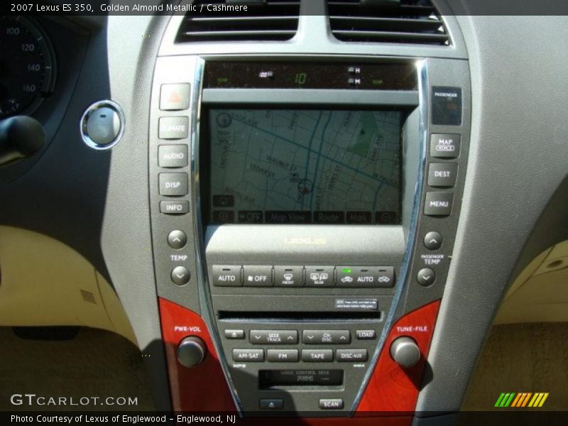 Golden Almond Metallic / Cashmere 2007 Lexus ES 350