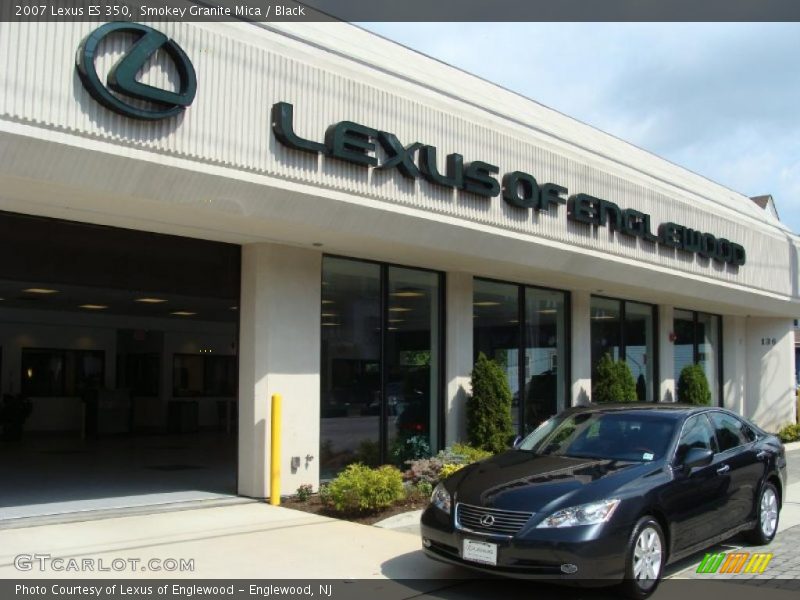 Smokey Granite Mica / Black 2007 Lexus ES 350