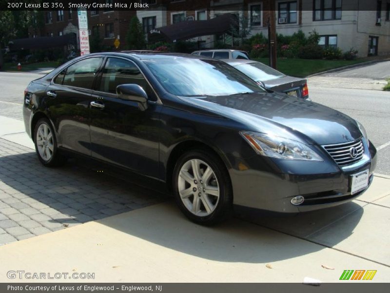 Smokey Granite Mica / Black 2007 Lexus ES 350