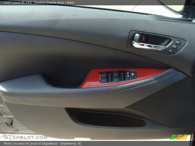 Smokey Granite Mica / Black 2007 Lexus ES 350