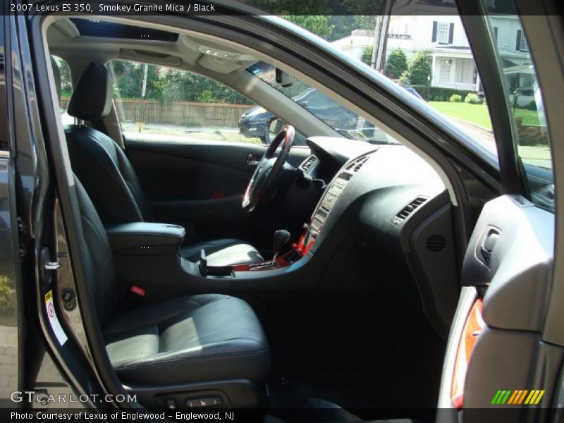 Smokey Granite Mica / Black 2007 Lexus ES 350