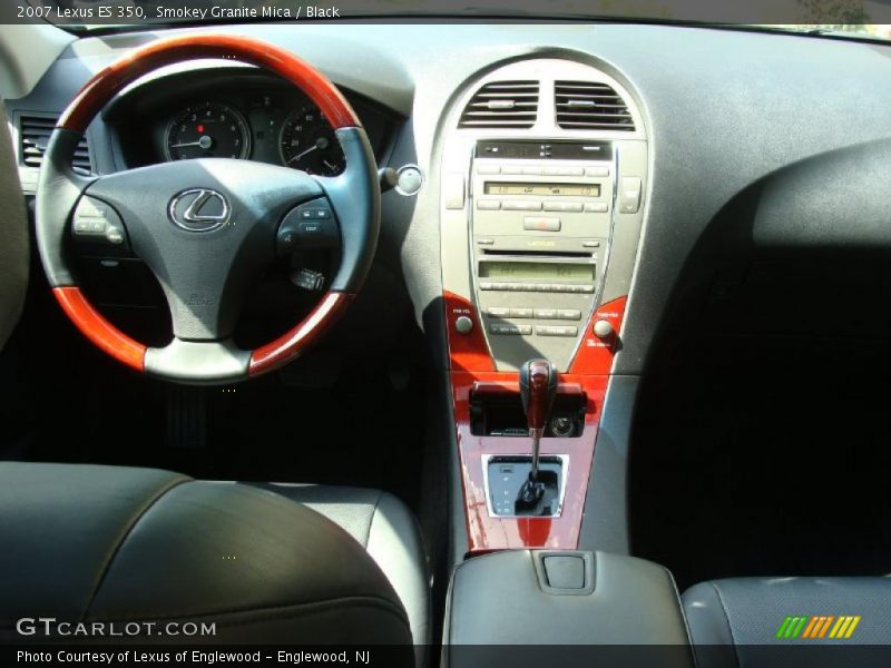 Smokey Granite Mica / Black 2007 Lexus ES 350