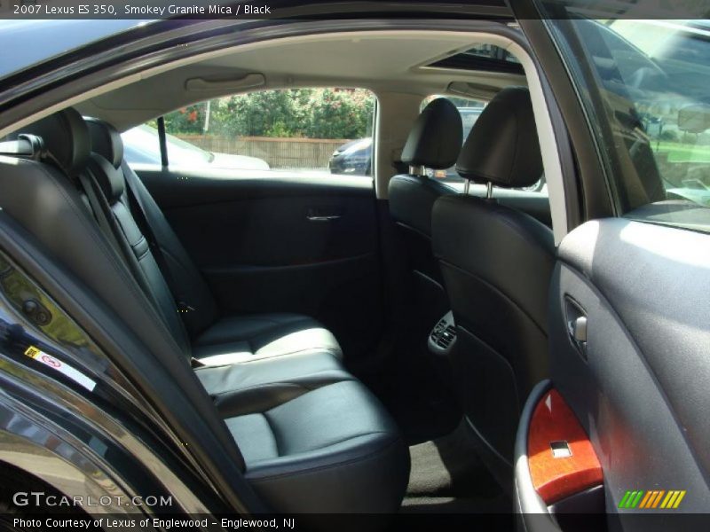Smokey Granite Mica / Black 2007 Lexus ES 350