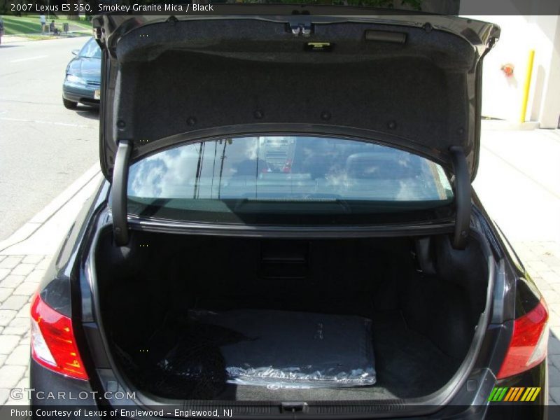 Smokey Granite Mica / Black 2007 Lexus ES 350