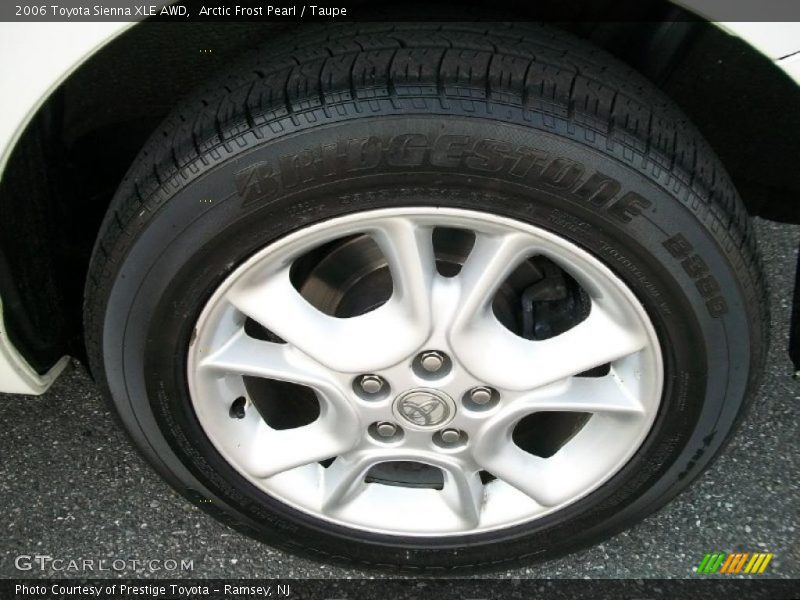 Arctic Frost Pearl / Taupe 2006 Toyota Sienna XLE AWD