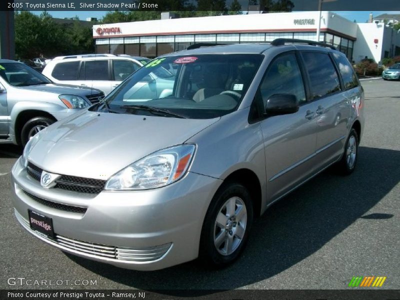 Silver Shadow Pearl / Stone 2005 Toyota Sienna LE