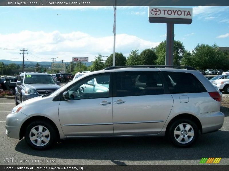 Silver Shadow Pearl / Stone 2005 Toyota Sienna LE