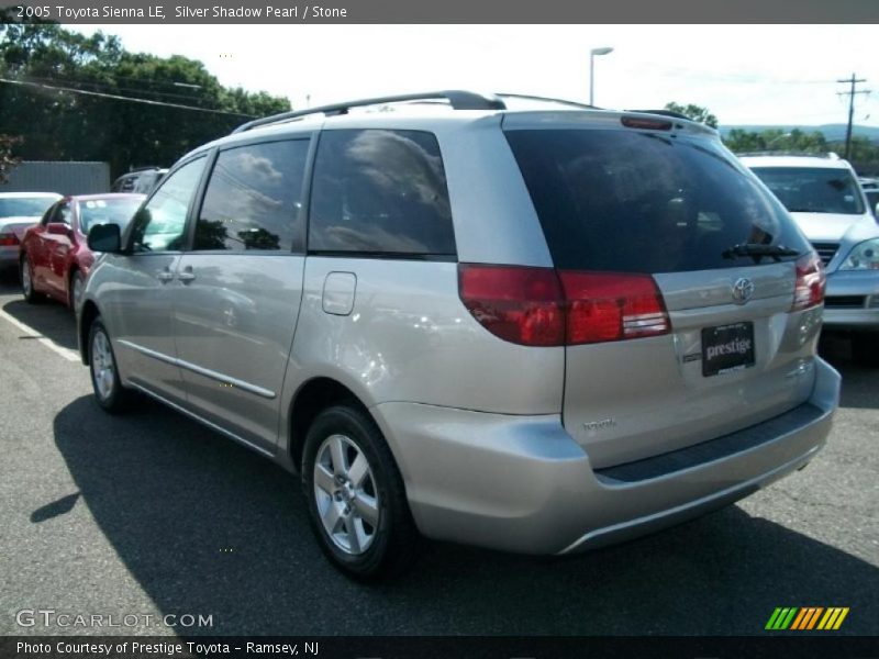 Silver Shadow Pearl / Stone 2005 Toyota Sienna LE