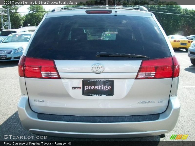 Silver Shadow Pearl / Stone 2005 Toyota Sienna LE