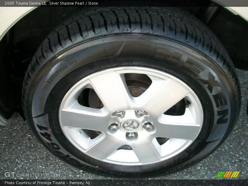 Silver Shadow Pearl / Stone 2005 Toyota Sienna LE