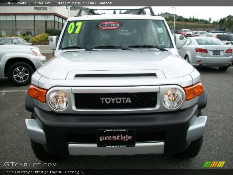 Titanium Metallic / Dark Charcoal 2007 Toyota FJ Cruiser 4WD