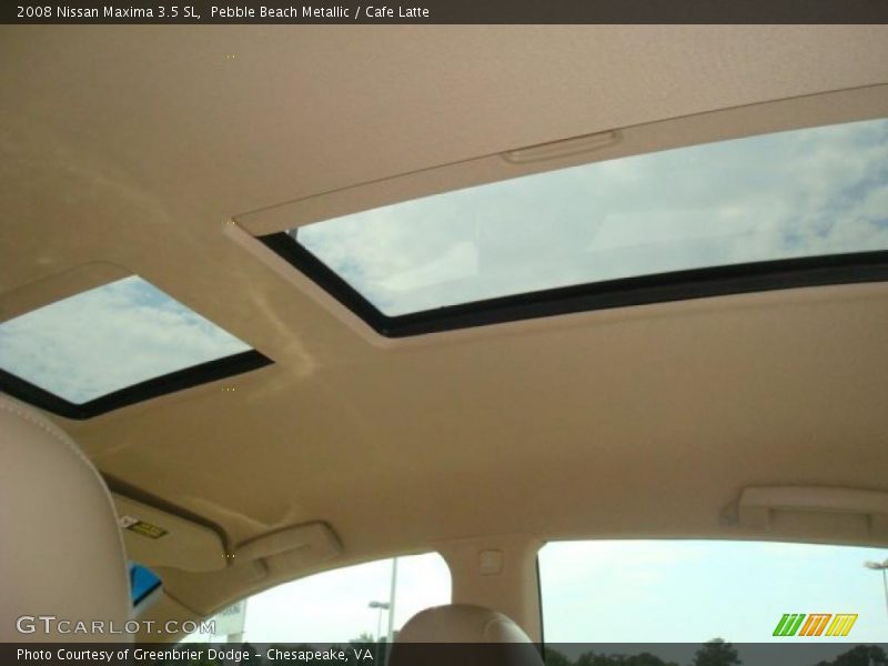 Pebble Beach Metallic / Cafe Latte 2008 Nissan Maxima 3.5 SL