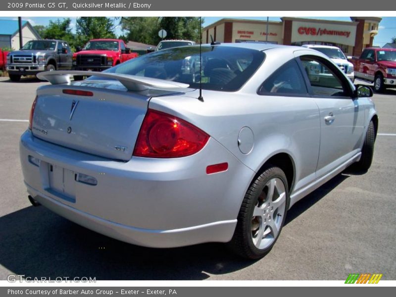 Quicksilver Metallic / Ebony 2009 Pontiac G5 GT