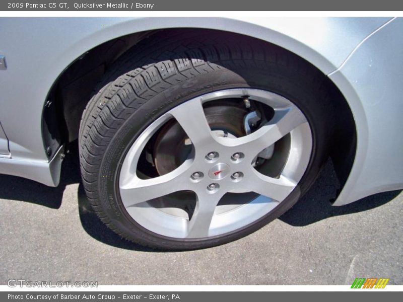 Quicksilver Metallic / Ebony 2009 Pontiac G5 GT