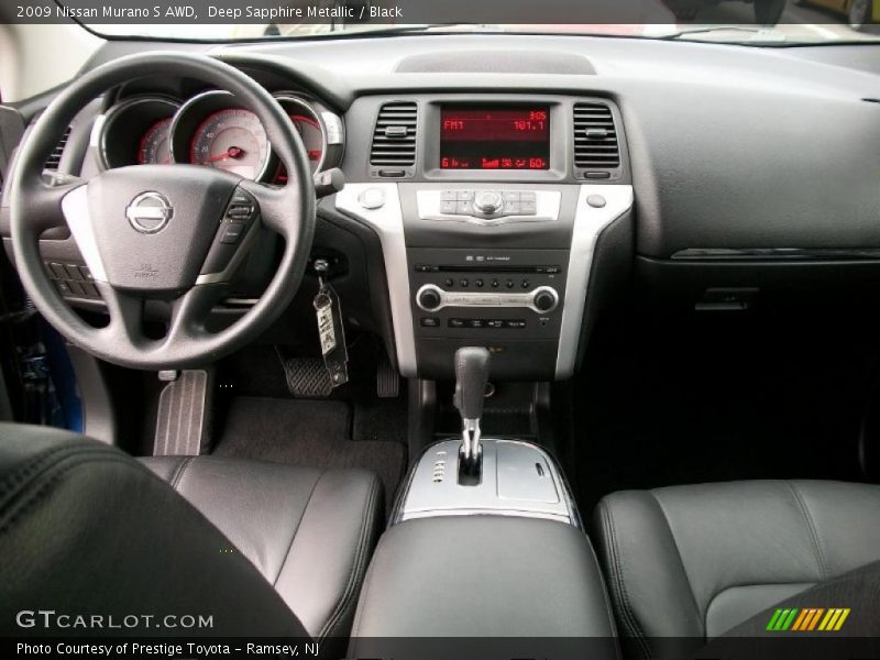 Deep Sapphire Metallic / Black 2009 Nissan Murano S AWD