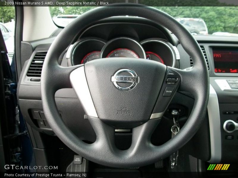 Deep Sapphire Metallic / Black 2009 Nissan Murano S AWD