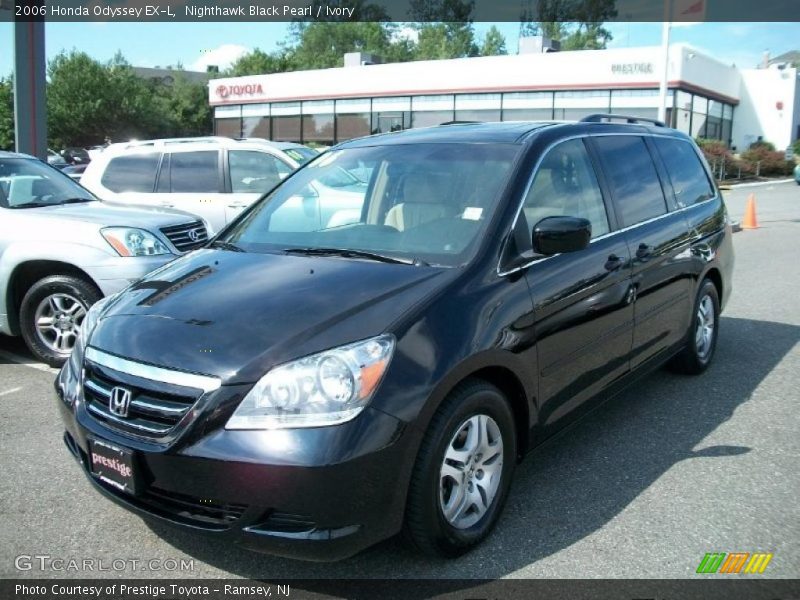 Nighthawk Black Pearl / Ivory 2006 Honda Odyssey EX-L