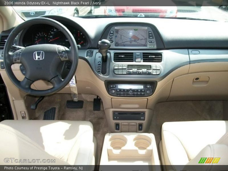 Nighthawk Black Pearl / Ivory 2006 Honda Odyssey EX-L
