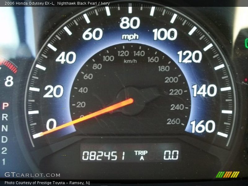 Nighthawk Black Pearl / Ivory 2006 Honda Odyssey EX-L