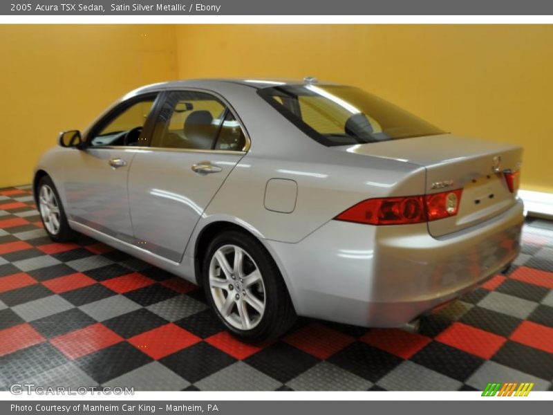 Satin Silver Metallic / Ebony 2005 Acura TSX Sedan