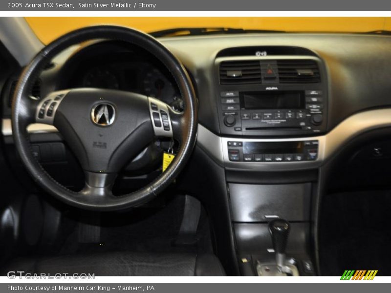 Satin Silver Metallic / Ebony 2005 Acura TSX Sedan