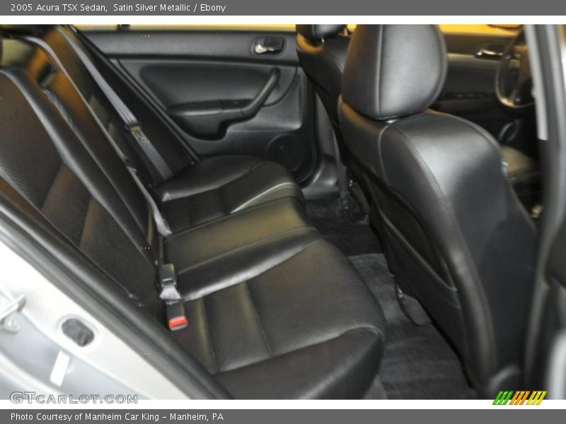 Satin Silver Metallic / Ebony 2005 Acura TSX Sedan