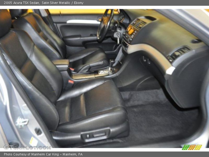 Satin Silver Metallic / Ebony 2005 Acura TSX Sedan