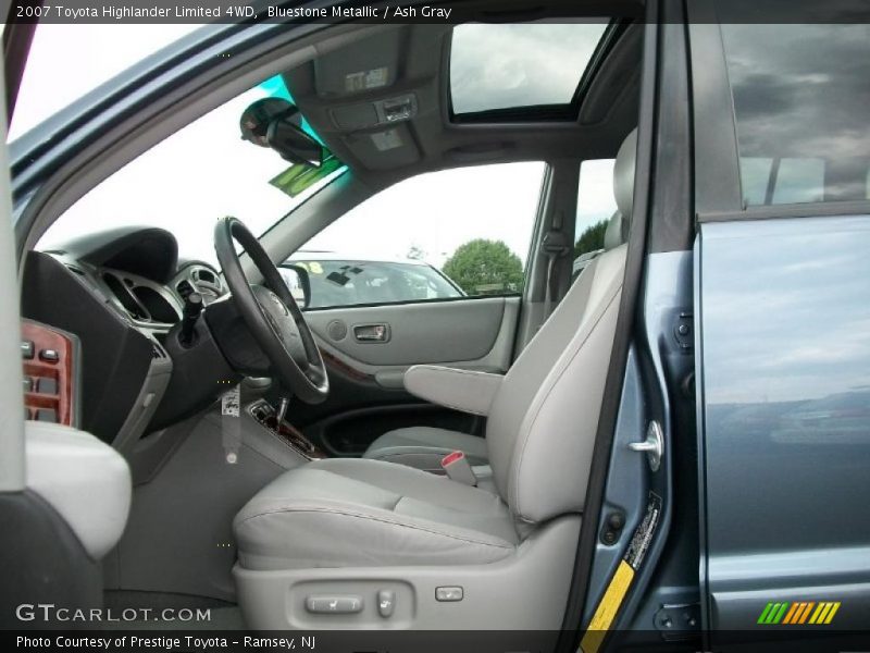 Bluestone Metallic / Ash Gray 2007 Toyota Highlander Limited 4WD