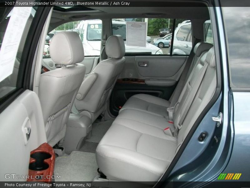 Bluestone Metallic / Ash Gray 2007 Toyota Highlander Limited 4WD