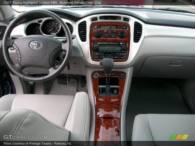 Bluestone Metallic / Ash Gray 2007 Toyota Highlander Limited 4WD