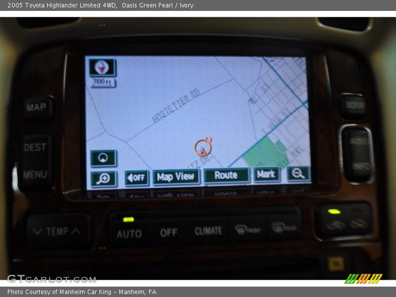 Oasis Green Pearl / Ivory 2005 Toyota Highlander Limited 4WD